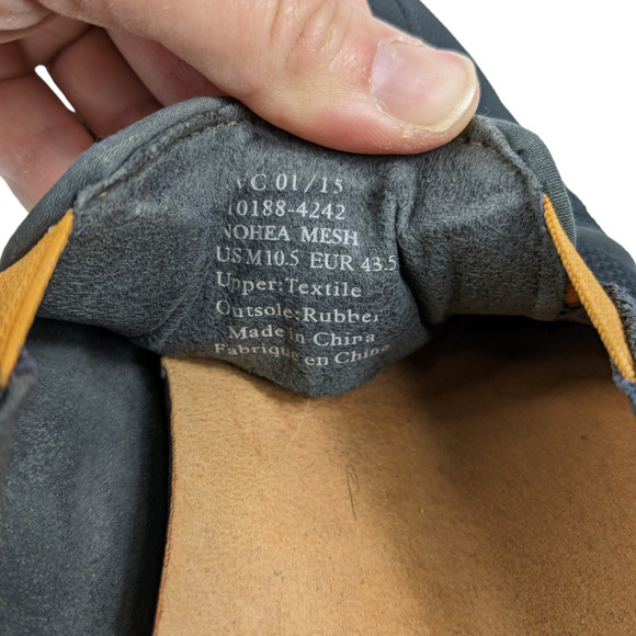 OluKai Sneakers 10.5 Gray Lightweight Mesh Cushioned Sole Pehuea Slip On Shoes - Picture 6 of 7